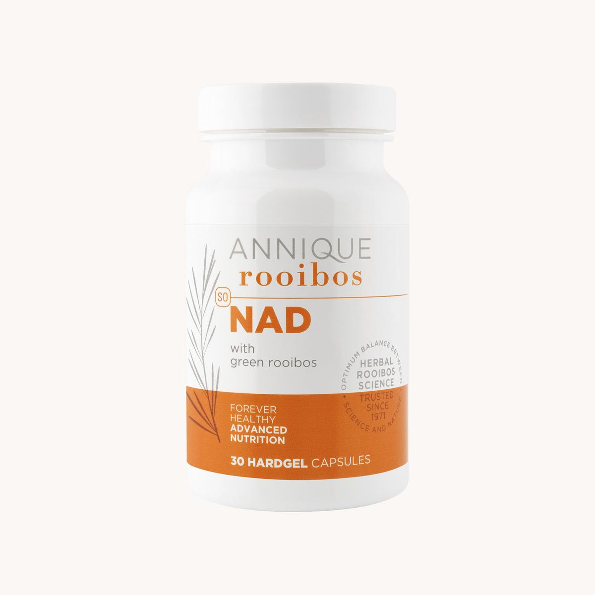 Annique Rooibos NAD with green rooibos capsules