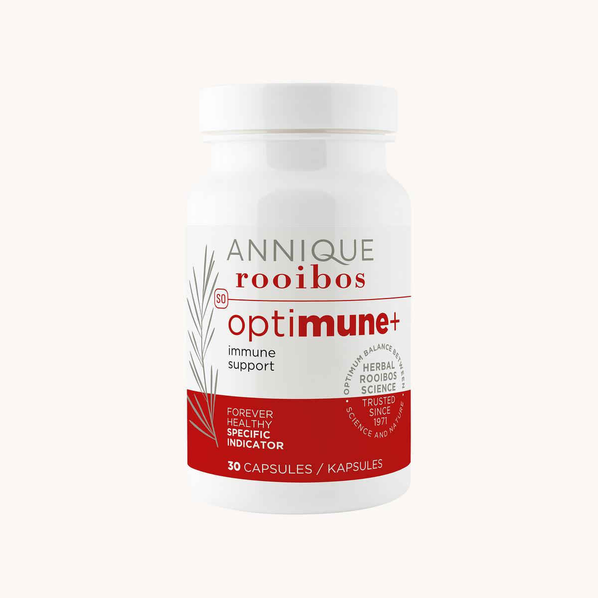 Annique Rooibos Optimune+ immune support capsules